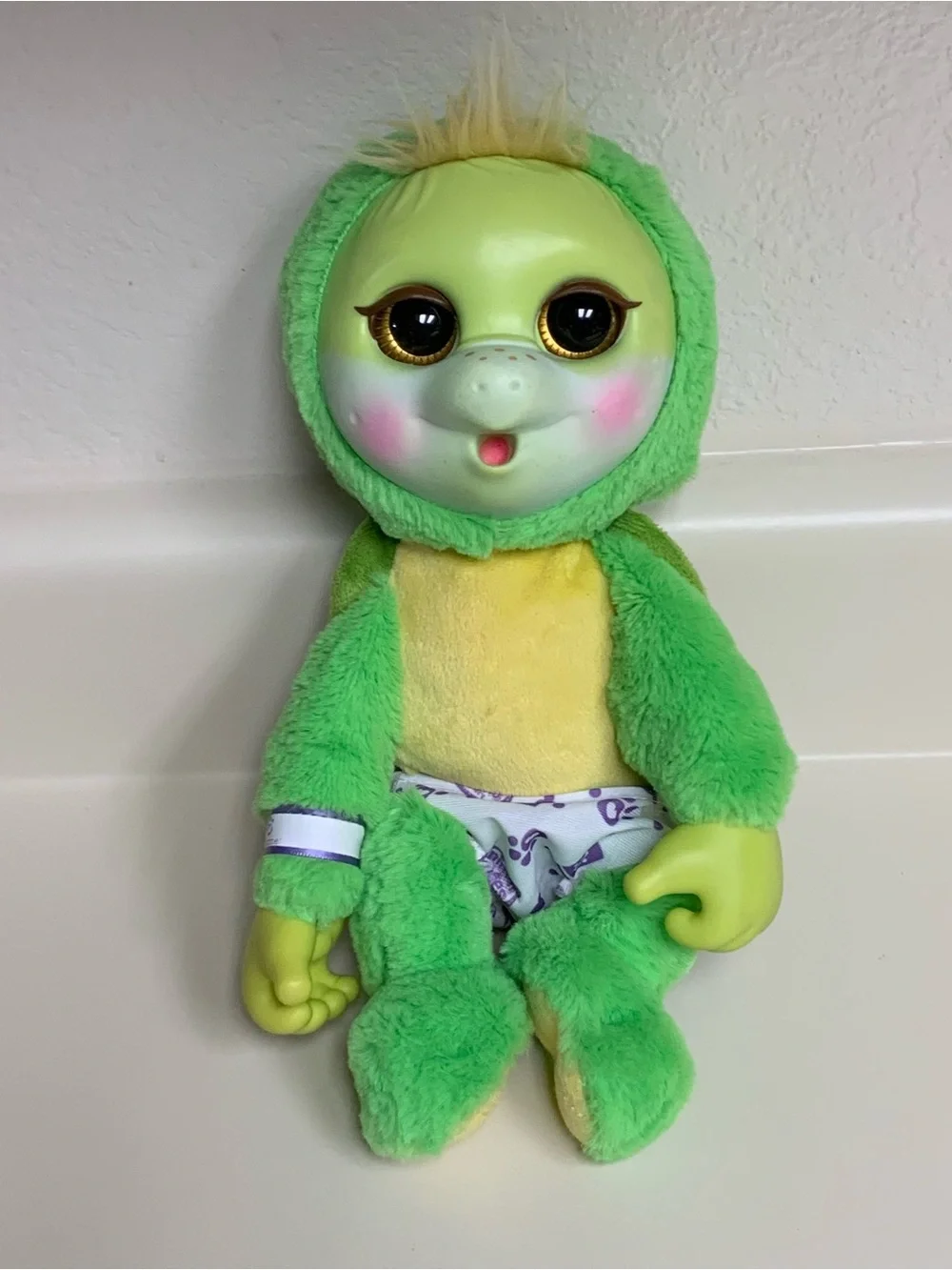 Animal Babies Nursery Jakks Pacific Turtle Dog Cat Puppy Kitten  Lot Of 3